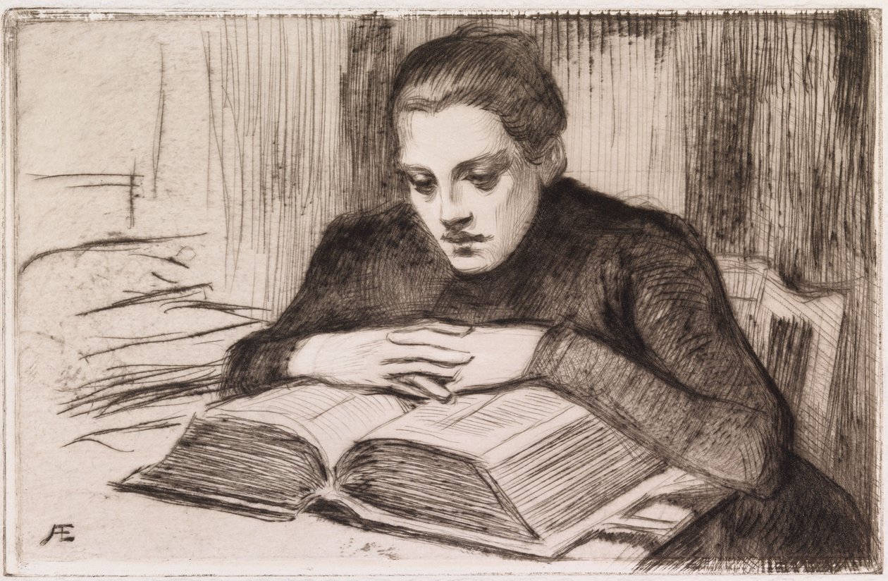 Ohne Titel von Albert Edelfelt