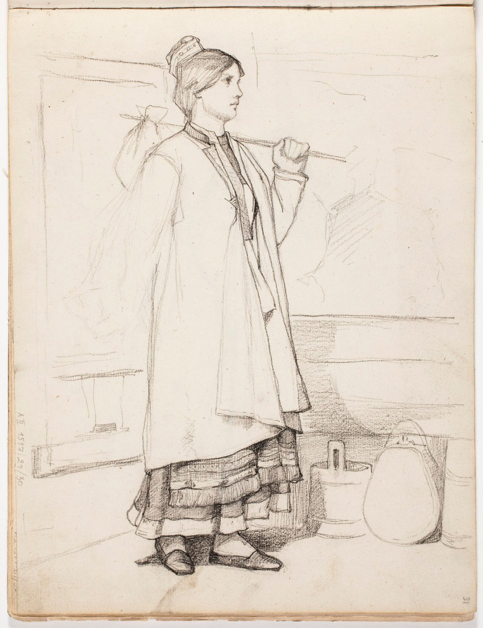 Ohne Titel von Albert Edelfelt