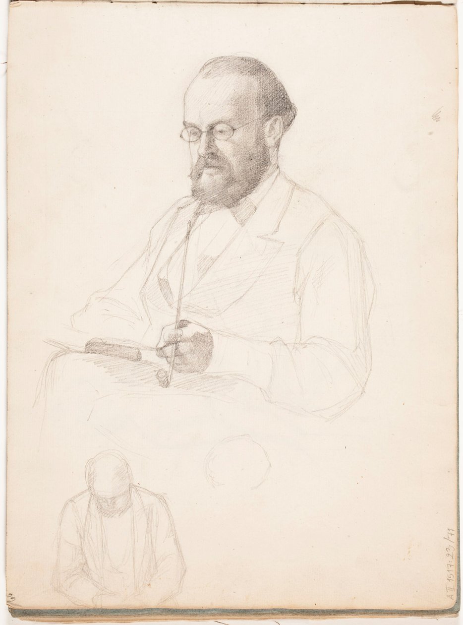 Ohne Titel von Albert Edelfelt