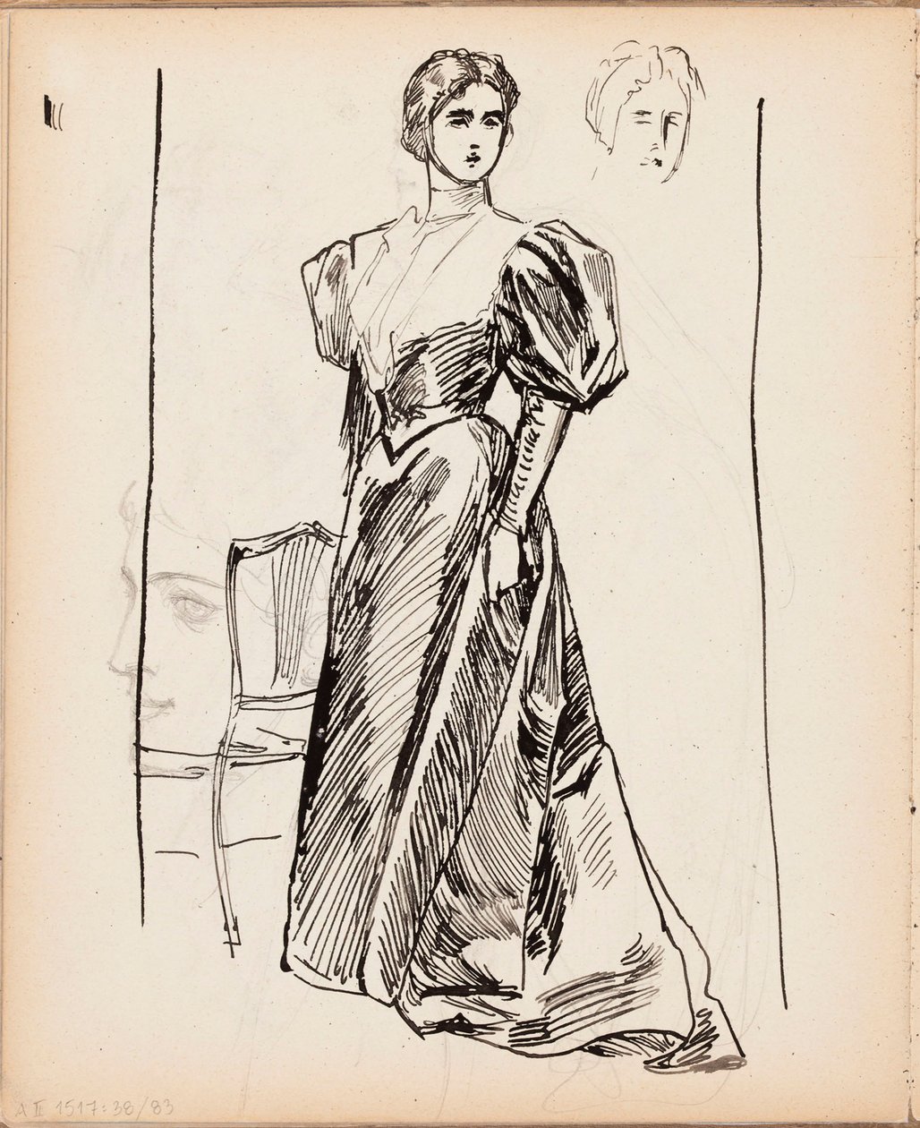 Ohne Titel von Albert Edelfelt