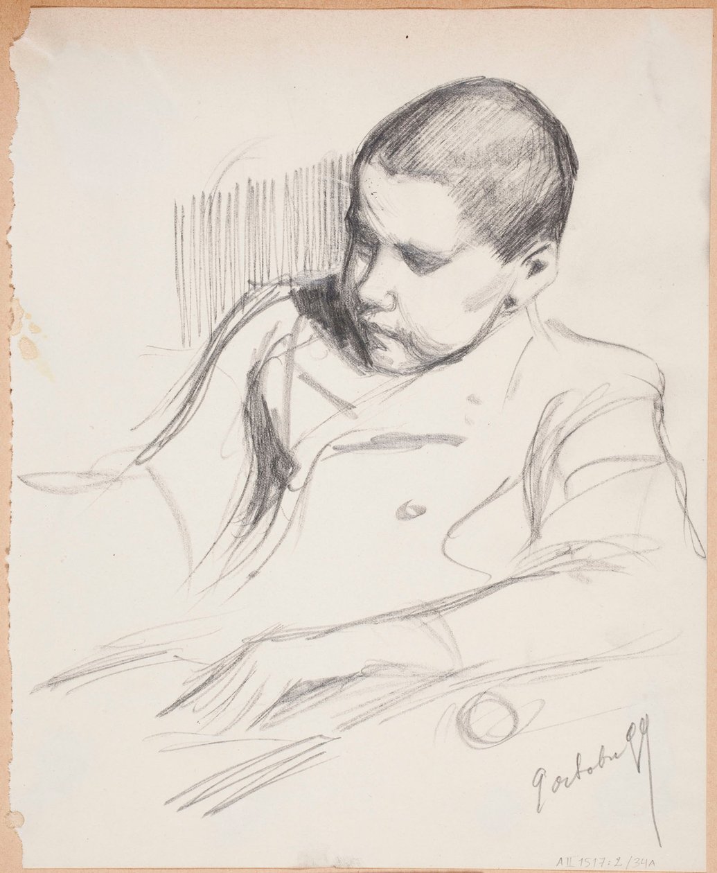 Ohne Titel von Albert Edelfelt