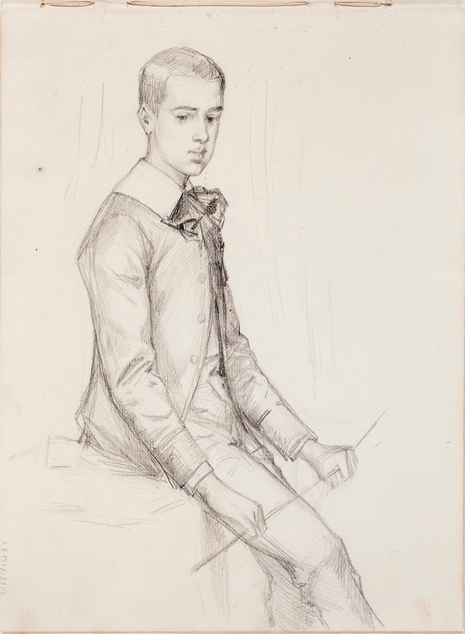 Ohne Titel von Albert Edelfelt