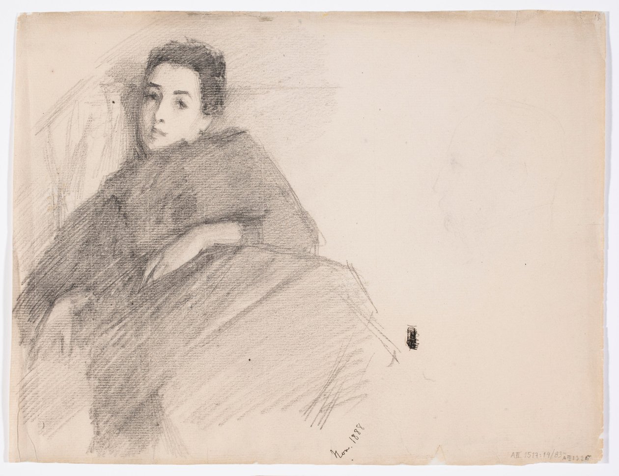 Ohne Titel von Albert Edelfelt