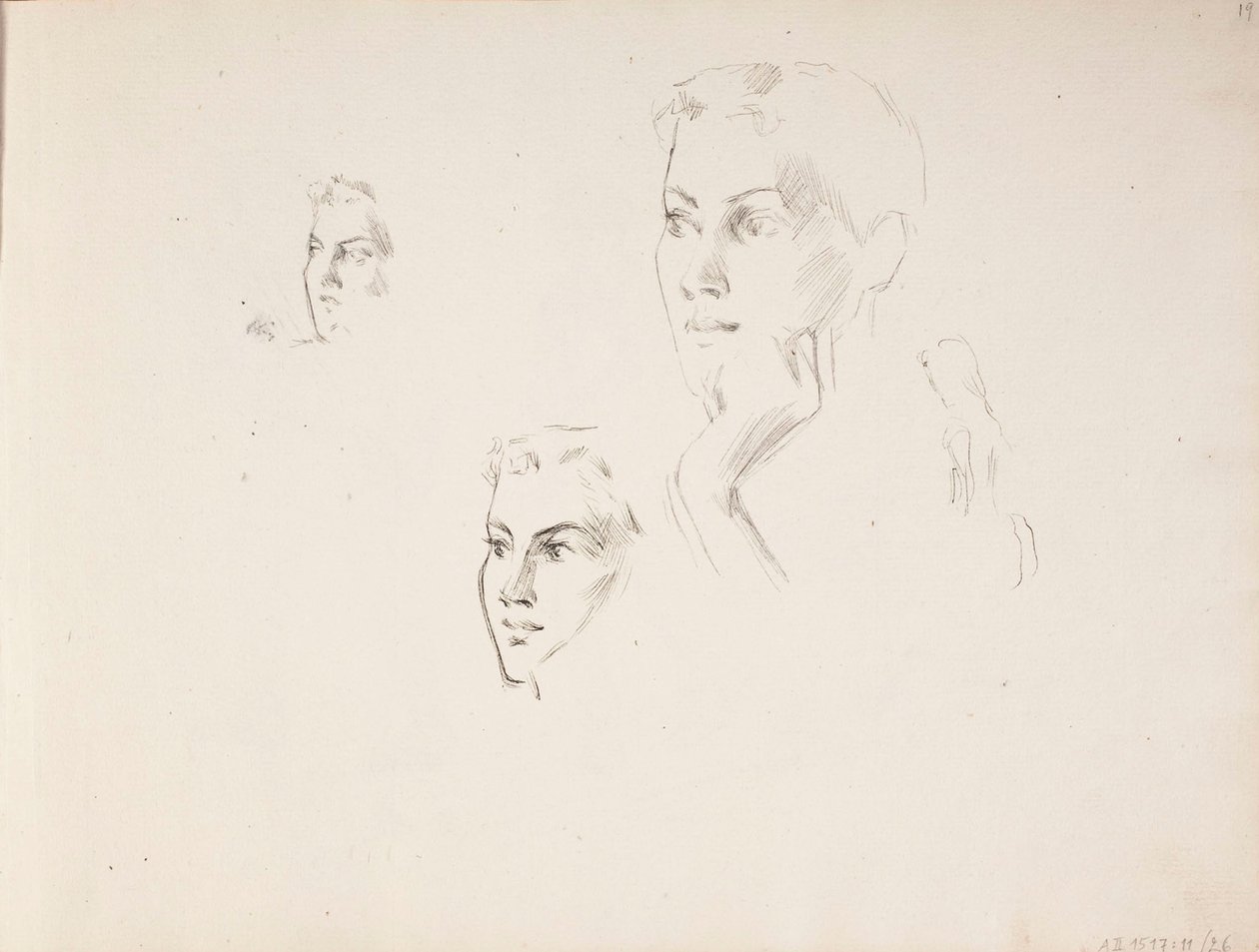 Ohne Titel von Albert Edelfelt