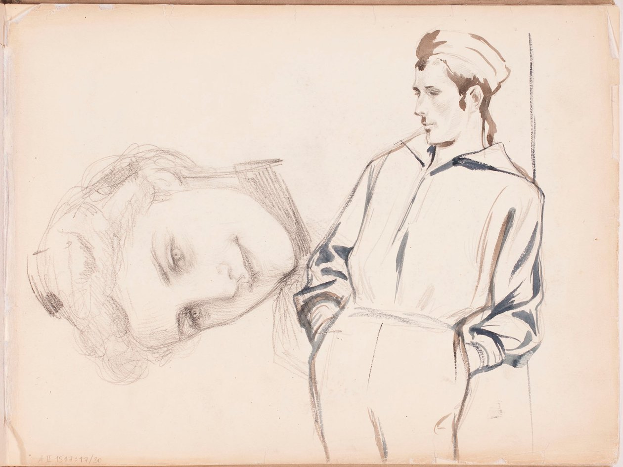 Ohne Titel von Albert Edelfelt