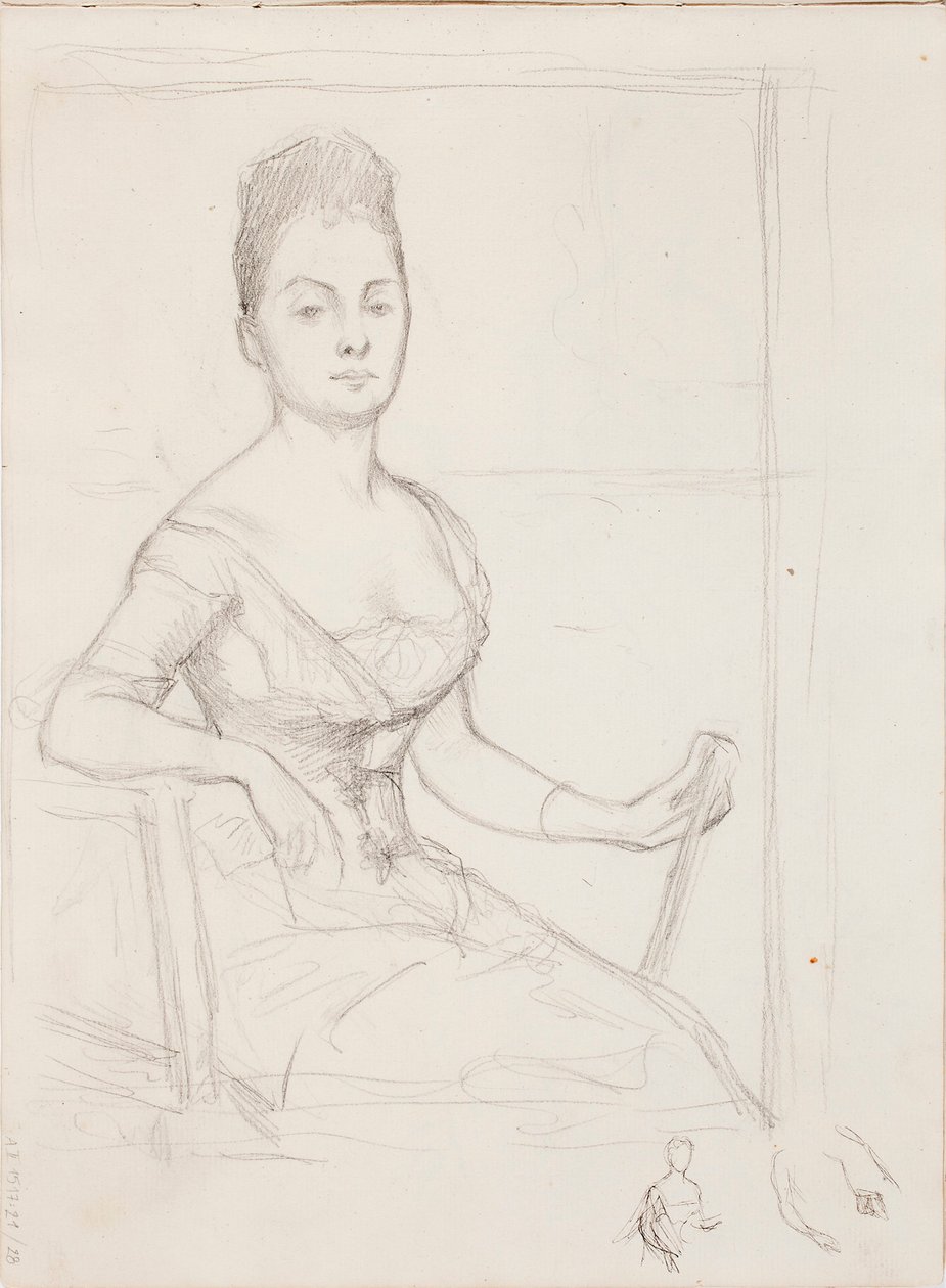 Ohne Titel von Albert Edelfelt