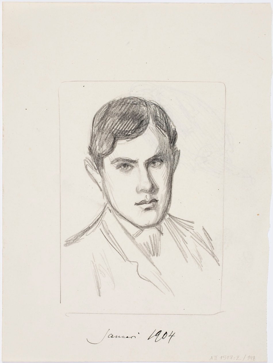 Ohne Titel von Albert Edelfelt