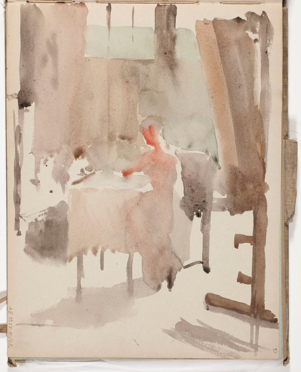 Ohne Titel von Albert Edelfelt