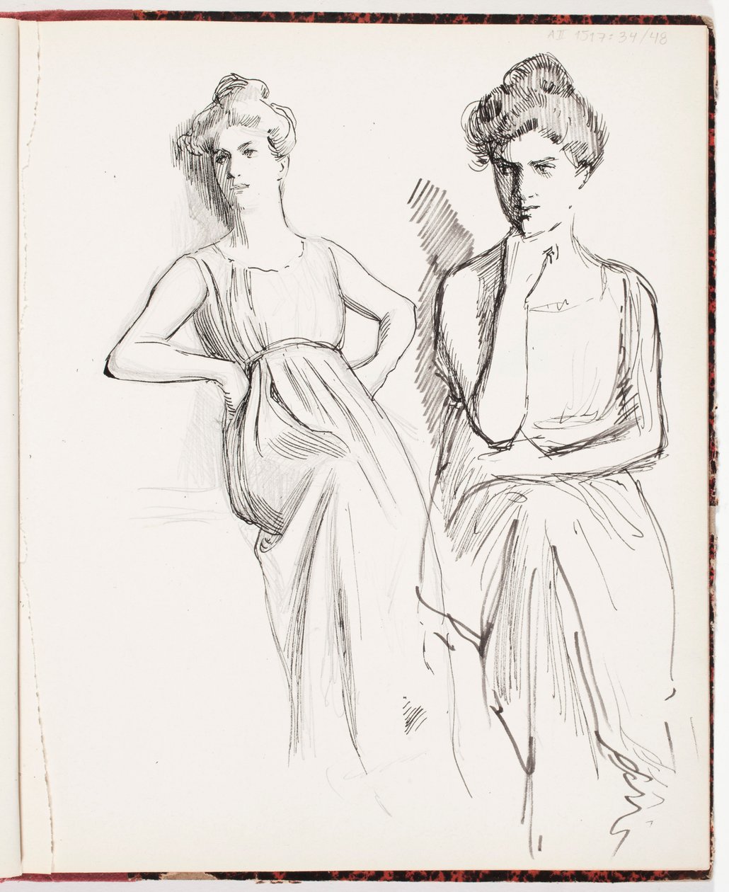 Ohne Titel von Albert Edelfelt