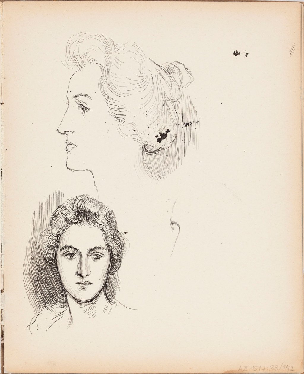 Ohne Titel von Albert Edelfelt