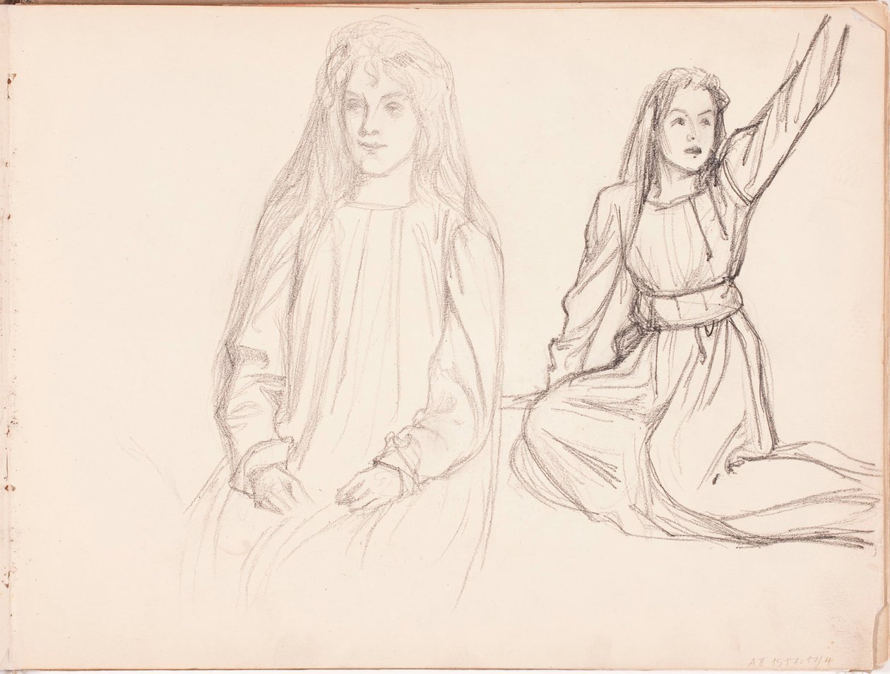 Ohne Titel von Albert Edelfelt