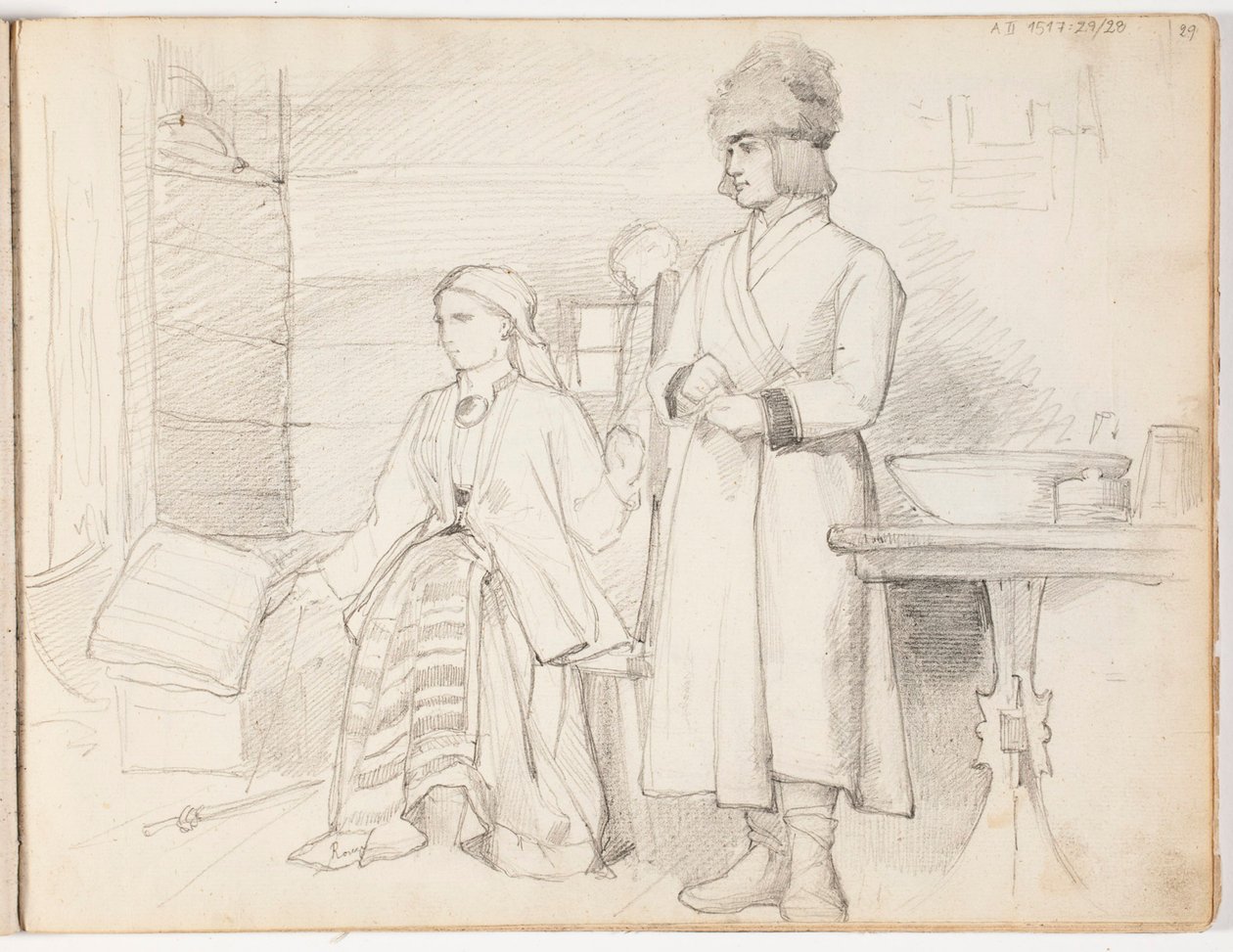 Ohne Titel von Albert Edelfelt