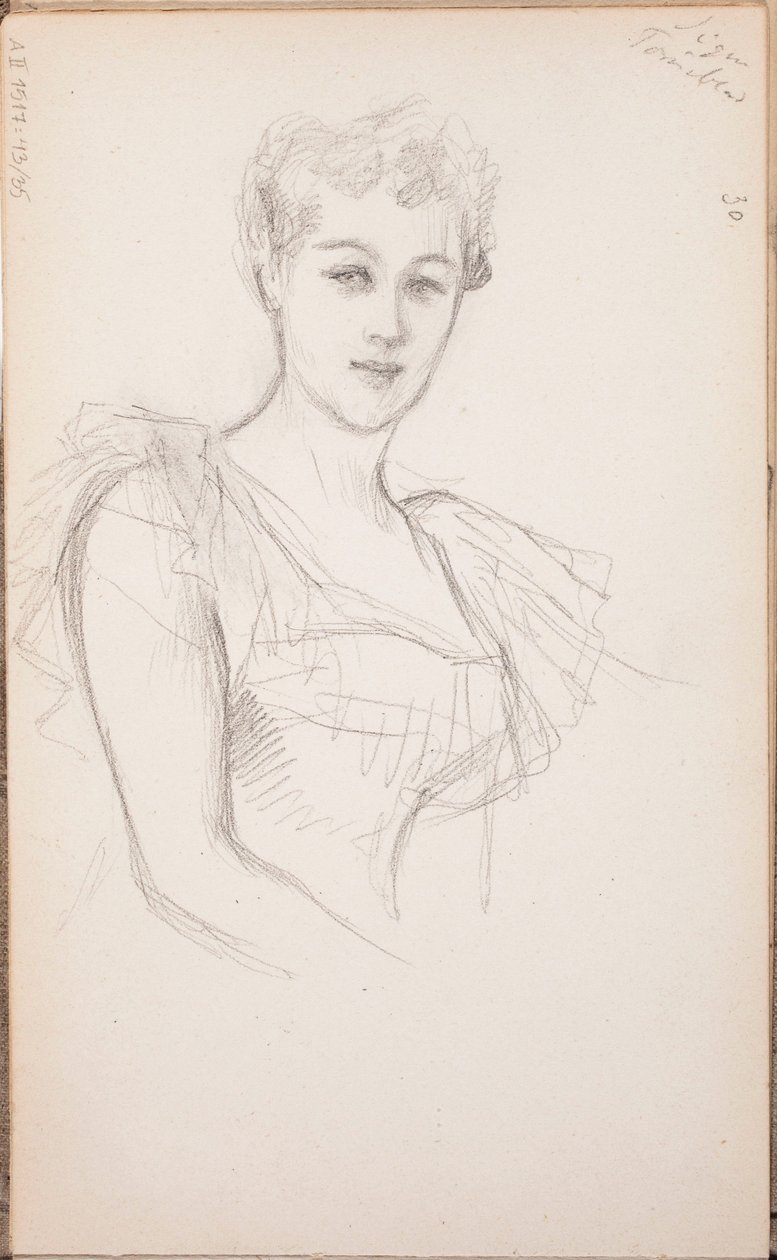 Ohne Titel von Albert Edelfelt