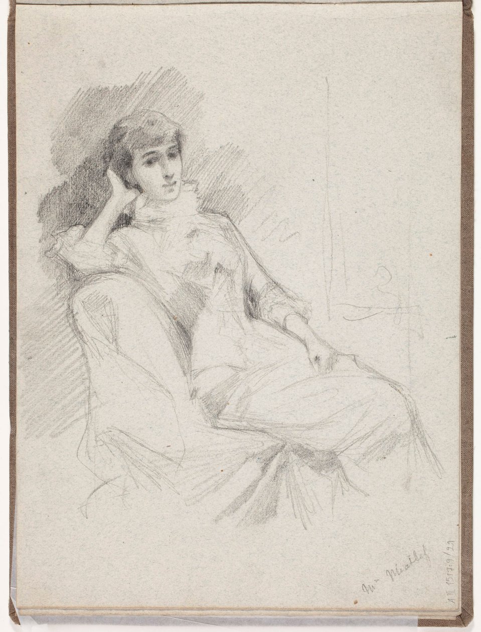 Ohne Titel von Albert Edelfelt
