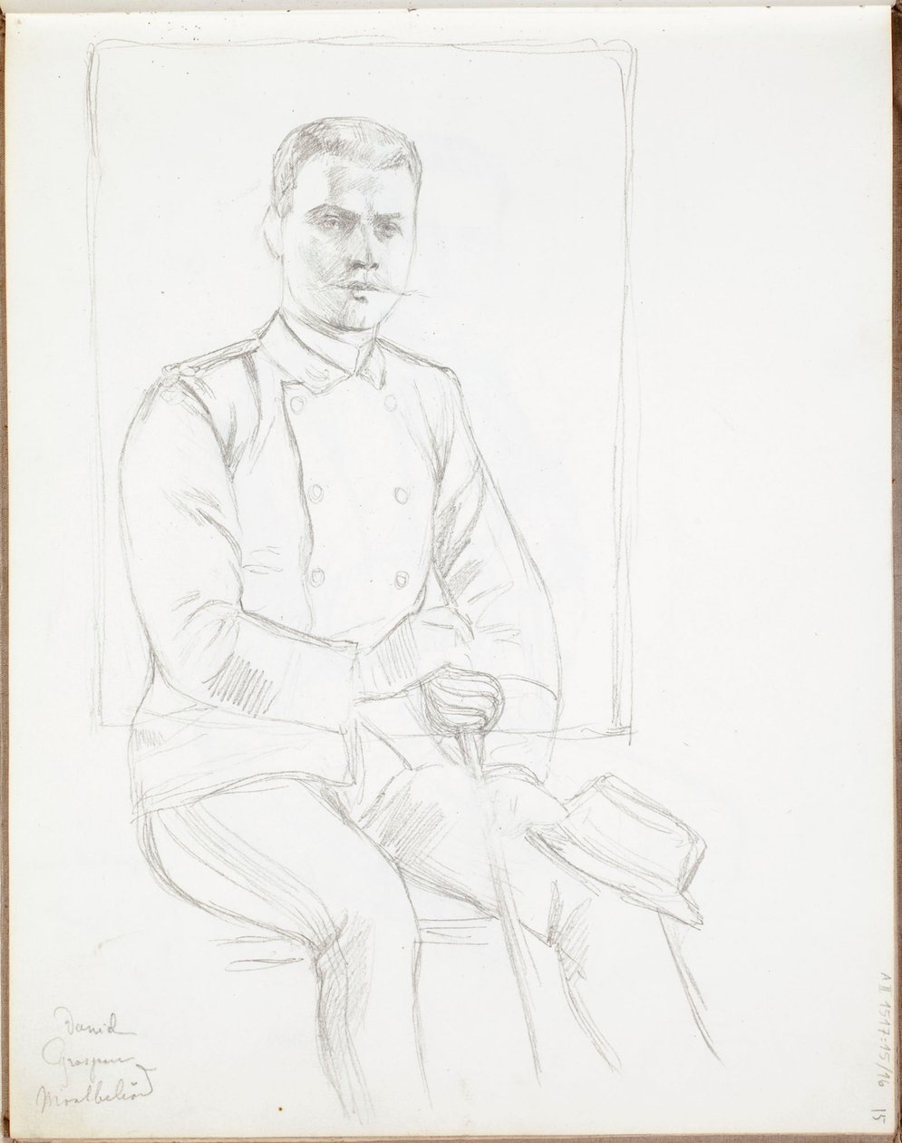 Ohne Titel von Albert Edelfelt