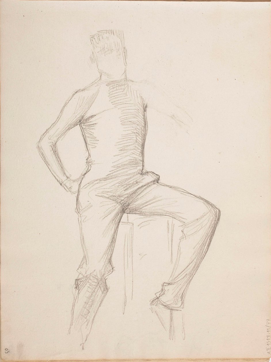 Ohne Titel von Albert Edelfelt