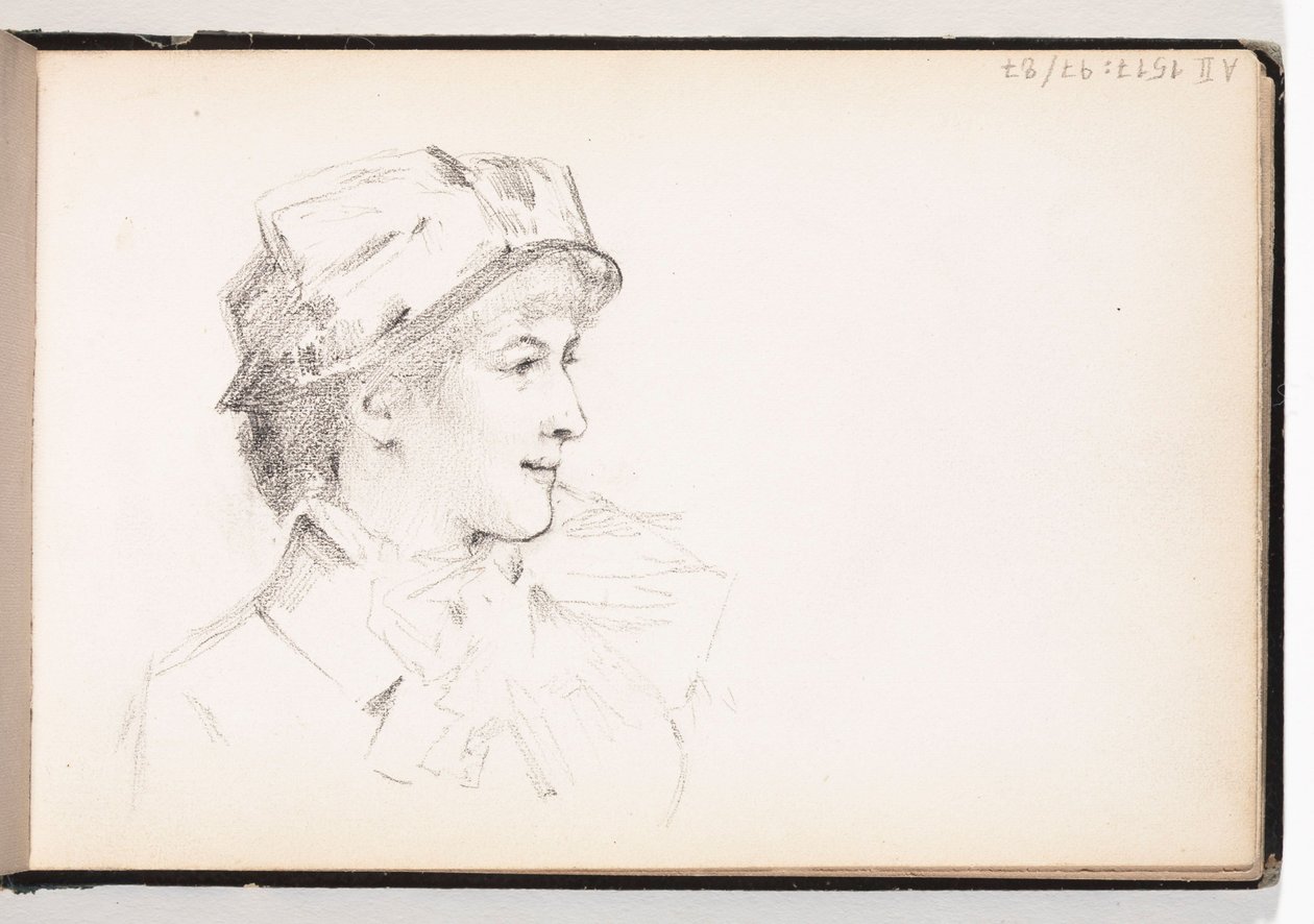 Ohne Titel von Albert Edelfelt