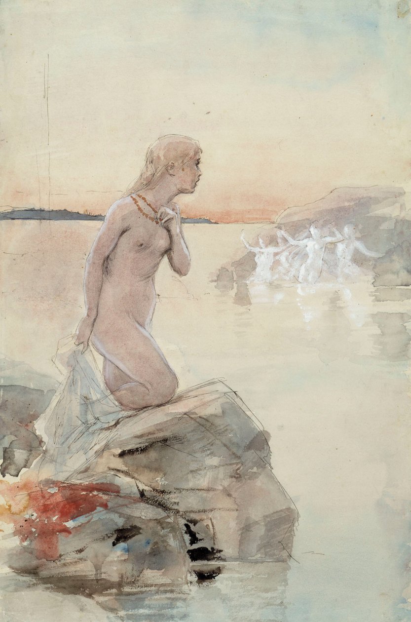 Ohne Titel von Albert Edelfelt