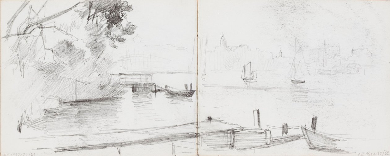Ohne Titel von Albert Edelfelt