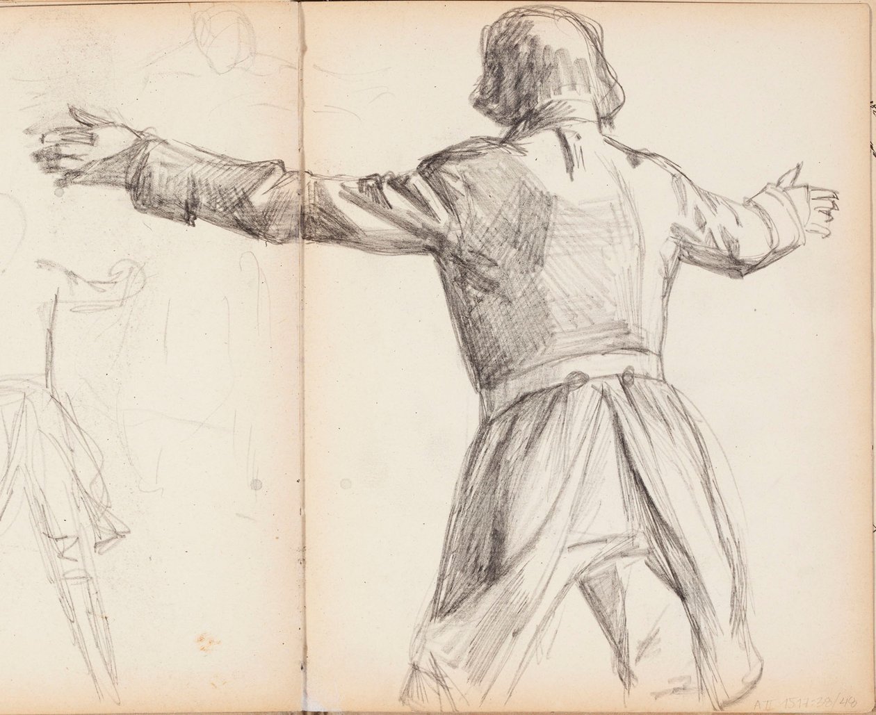 Ohne Titel von Albert Edelfelt