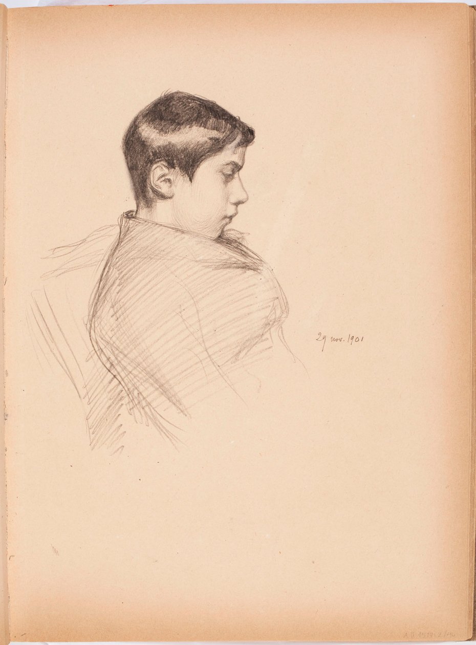 Ohne Titel von Albert Edelfelt