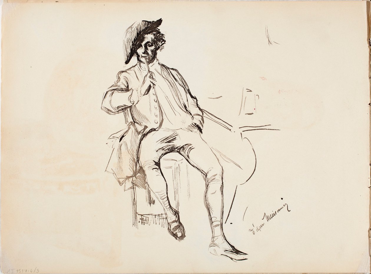Ohne Titel von Albert Edelfelt