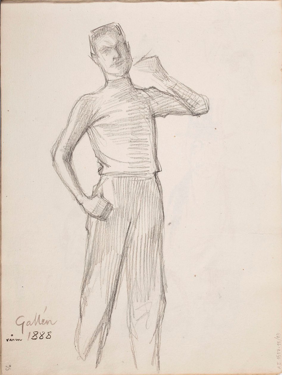 Ohne Titel von Albert Edelfelt