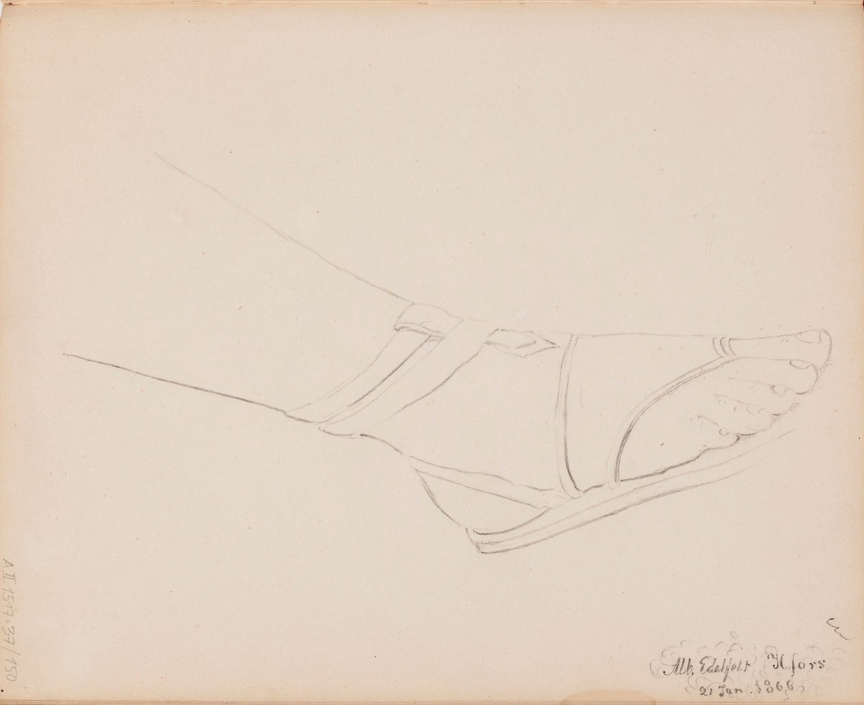 Ohne Titel von Albert Edelfelt