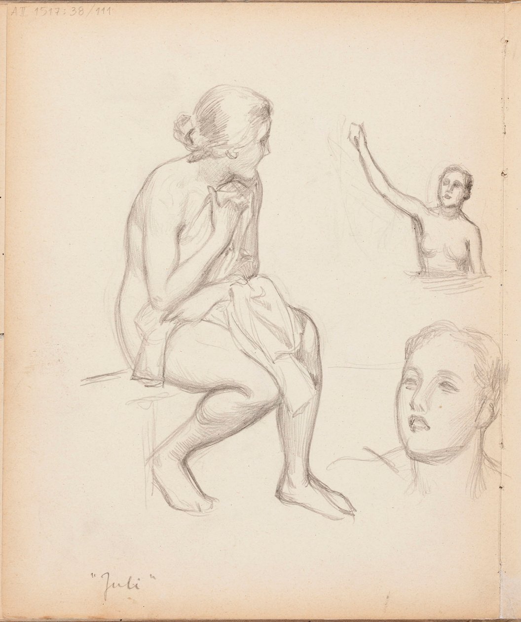 Ohne Titel von Albert Edelfelt