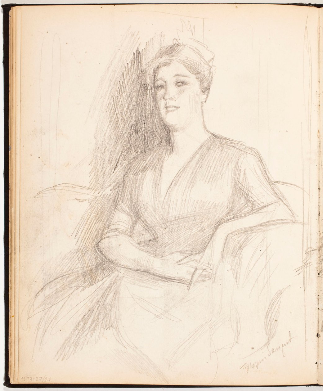 Ohne Titel von Albert Edelfelt