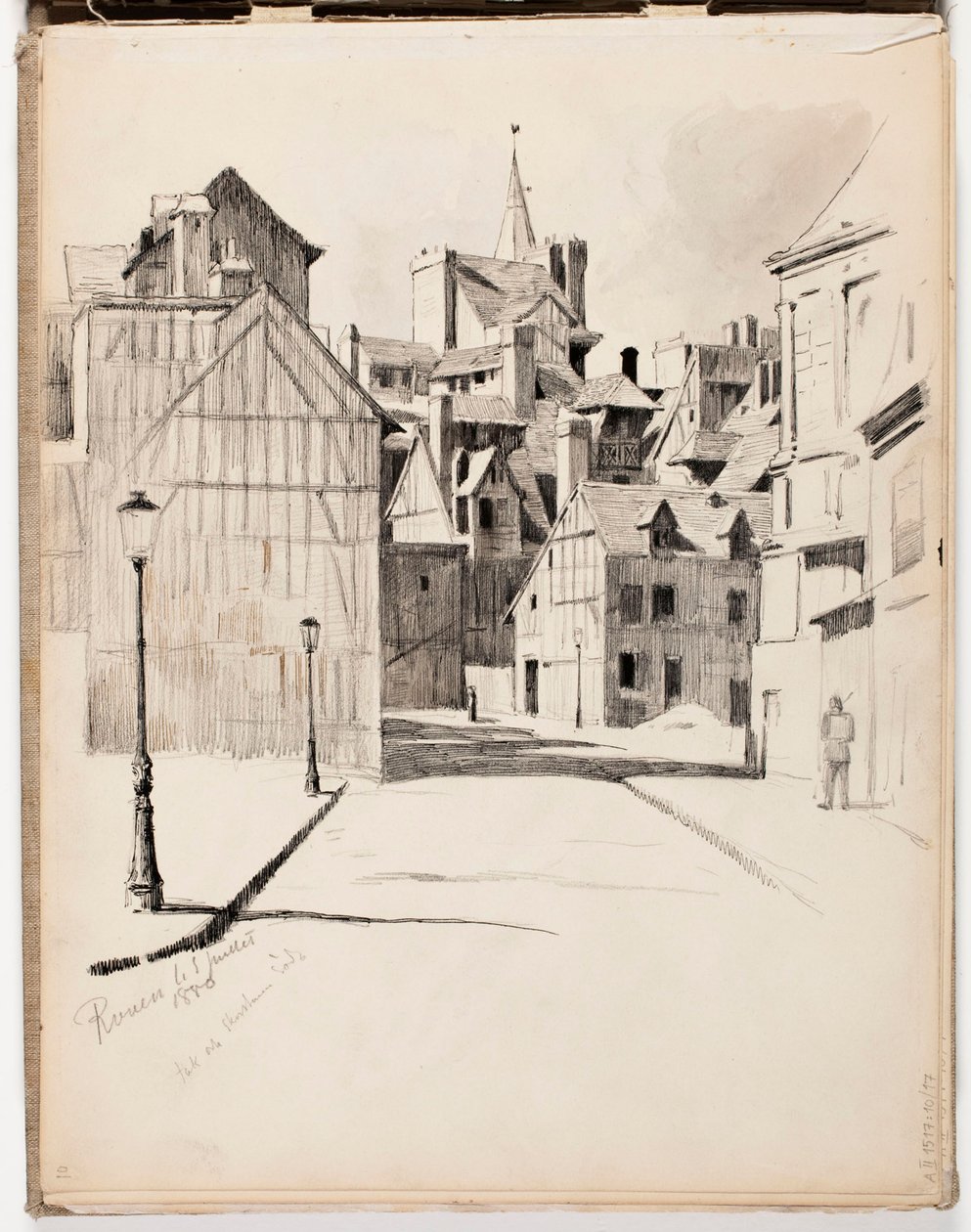 Ohne Titel von Albert Edelfelt