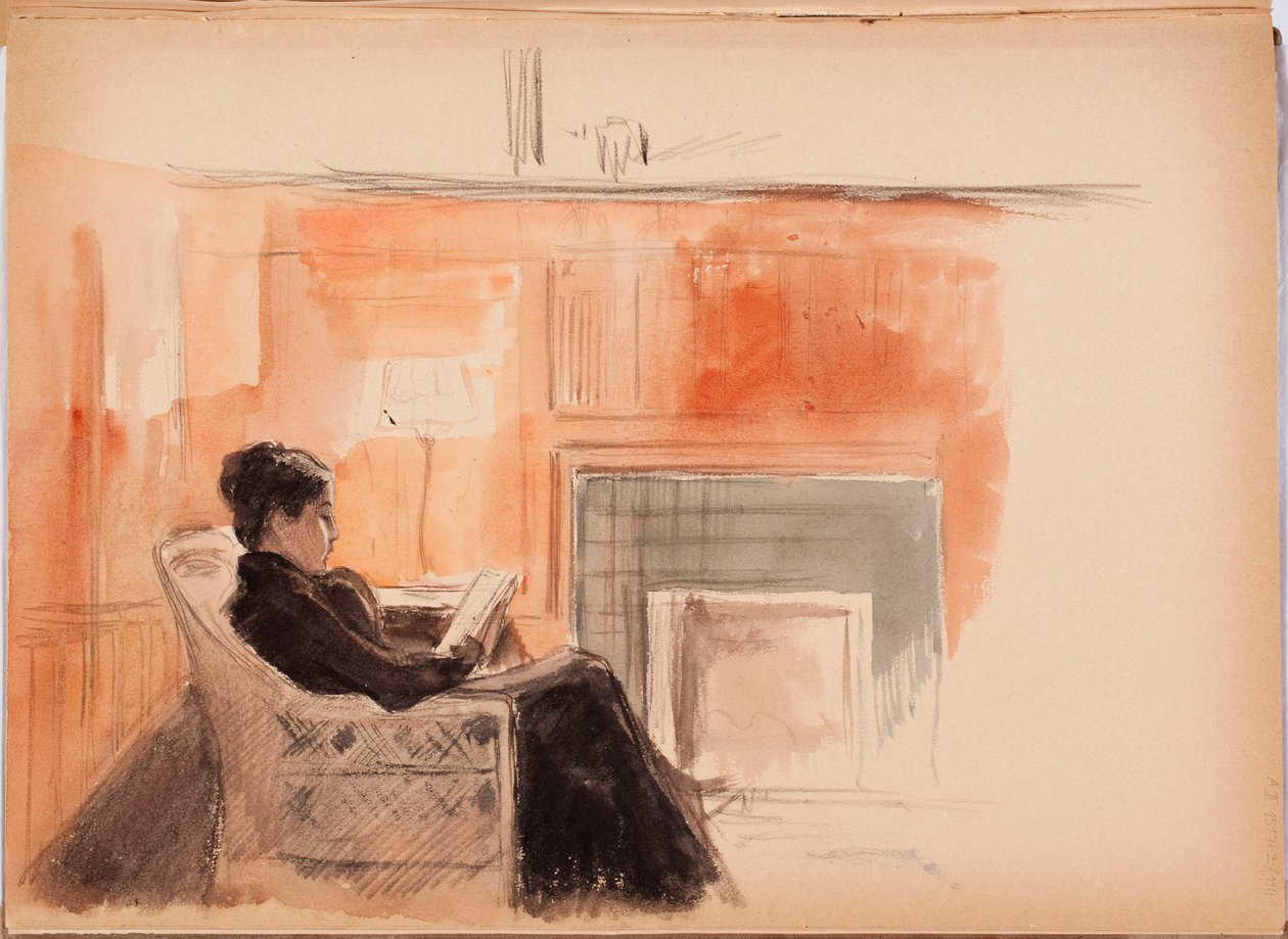 Ohne Titel von Albert Edelfelt