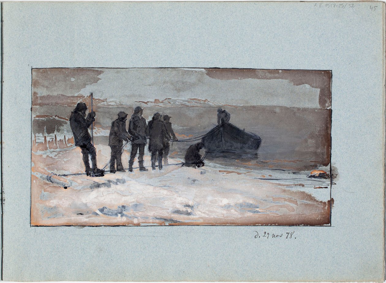 Ohne Titel von Albert Edelfelt