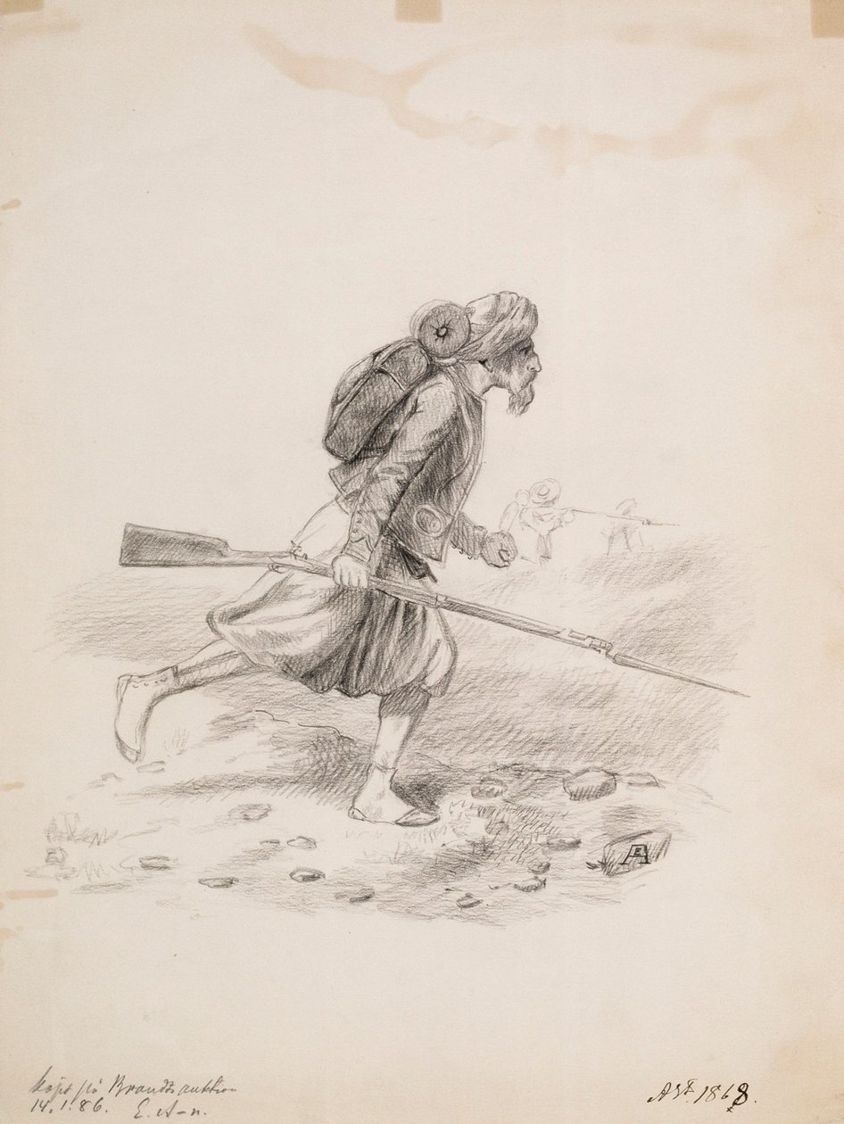 Ohne Titel von Albert Edelfelt