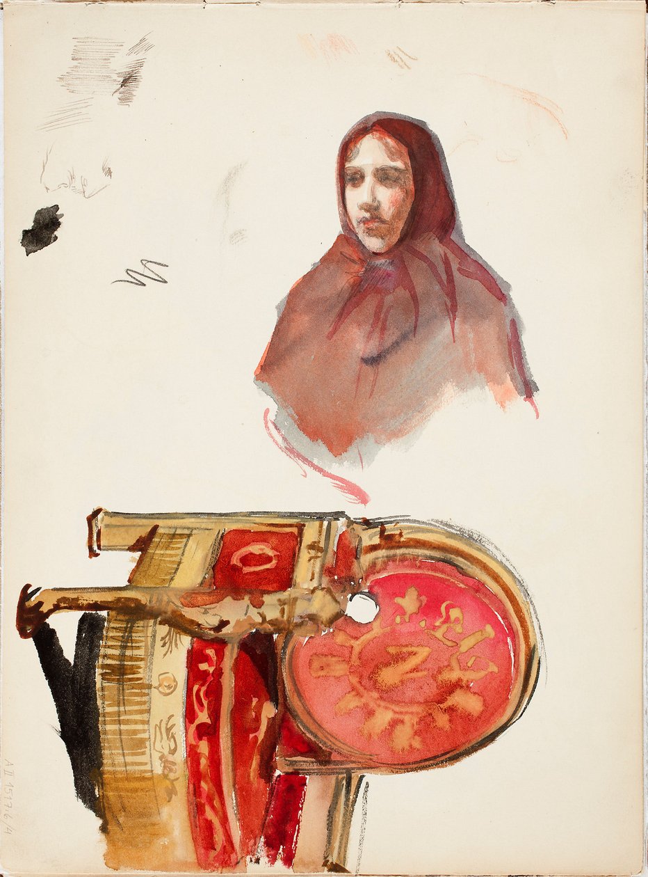 Ohne Titel von Albert Edelfelt