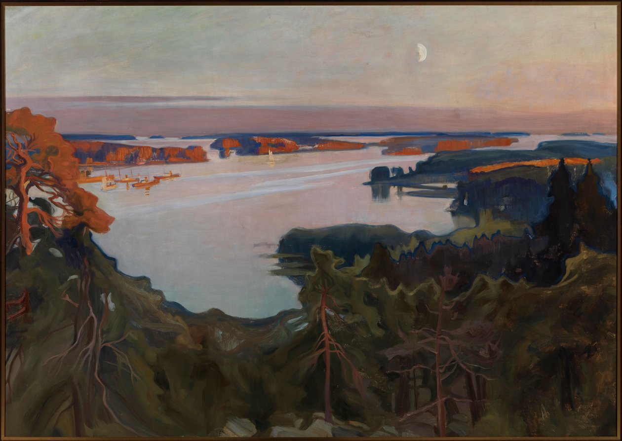 Blick über Haikko von Albert Edelfelt