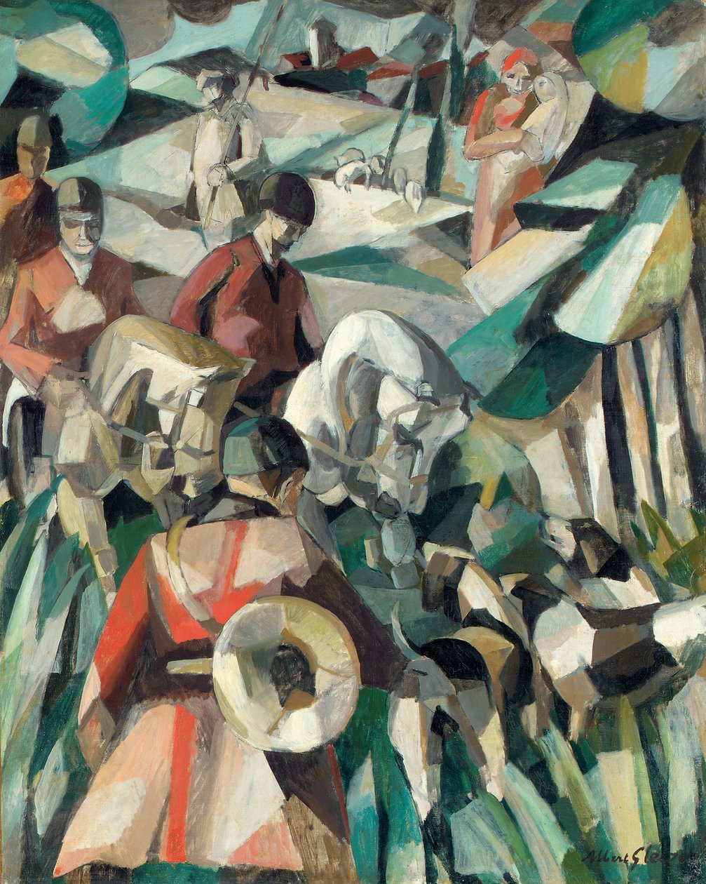 Die Jagd von Albert Gleizes