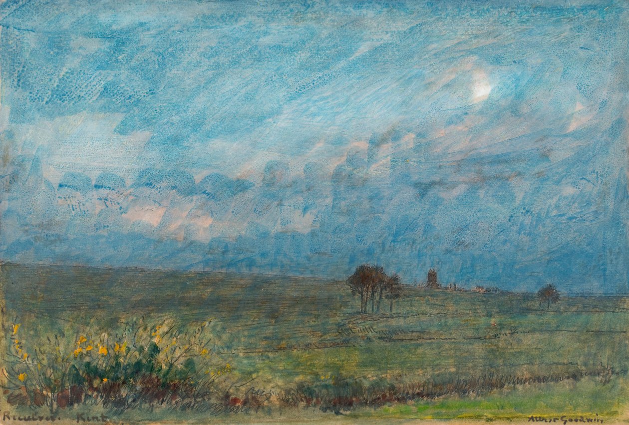 Reculver, Kent von Albert Goodwin