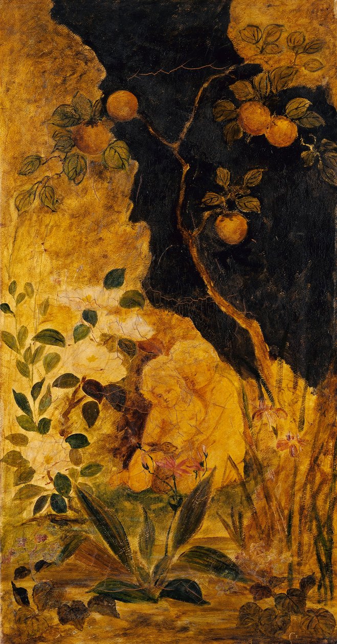 Panel für einen Bildschirm: Kinder spielen mit einem Kaninchen von Albert Pinkham Ryder