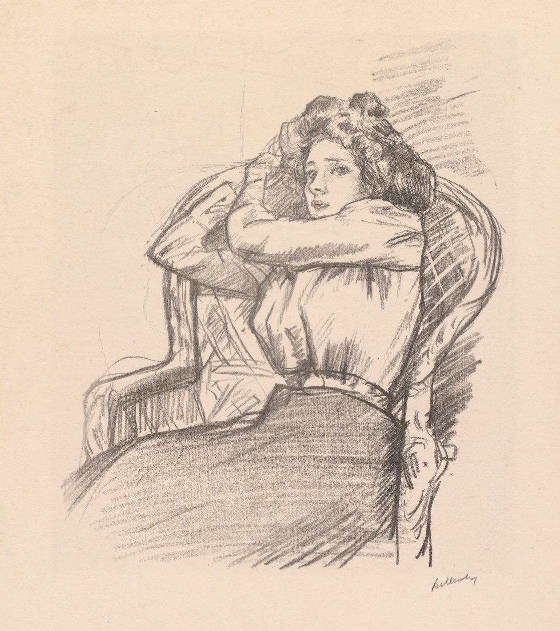 Unbetitelt ("Babette") von Albert de Belleroche