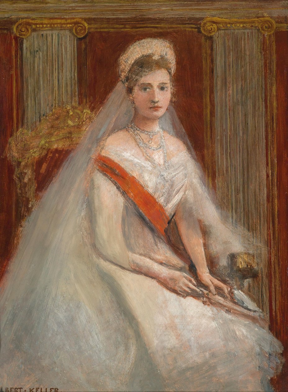 Bildnis Zarin Alexandra Fjodorowna von Albert von Keller
