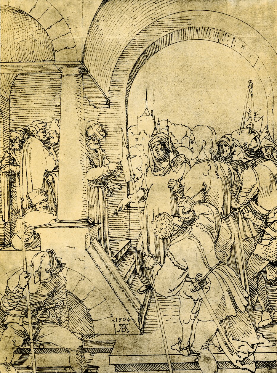 Christus vor Pilatus von Albrecht Dürer