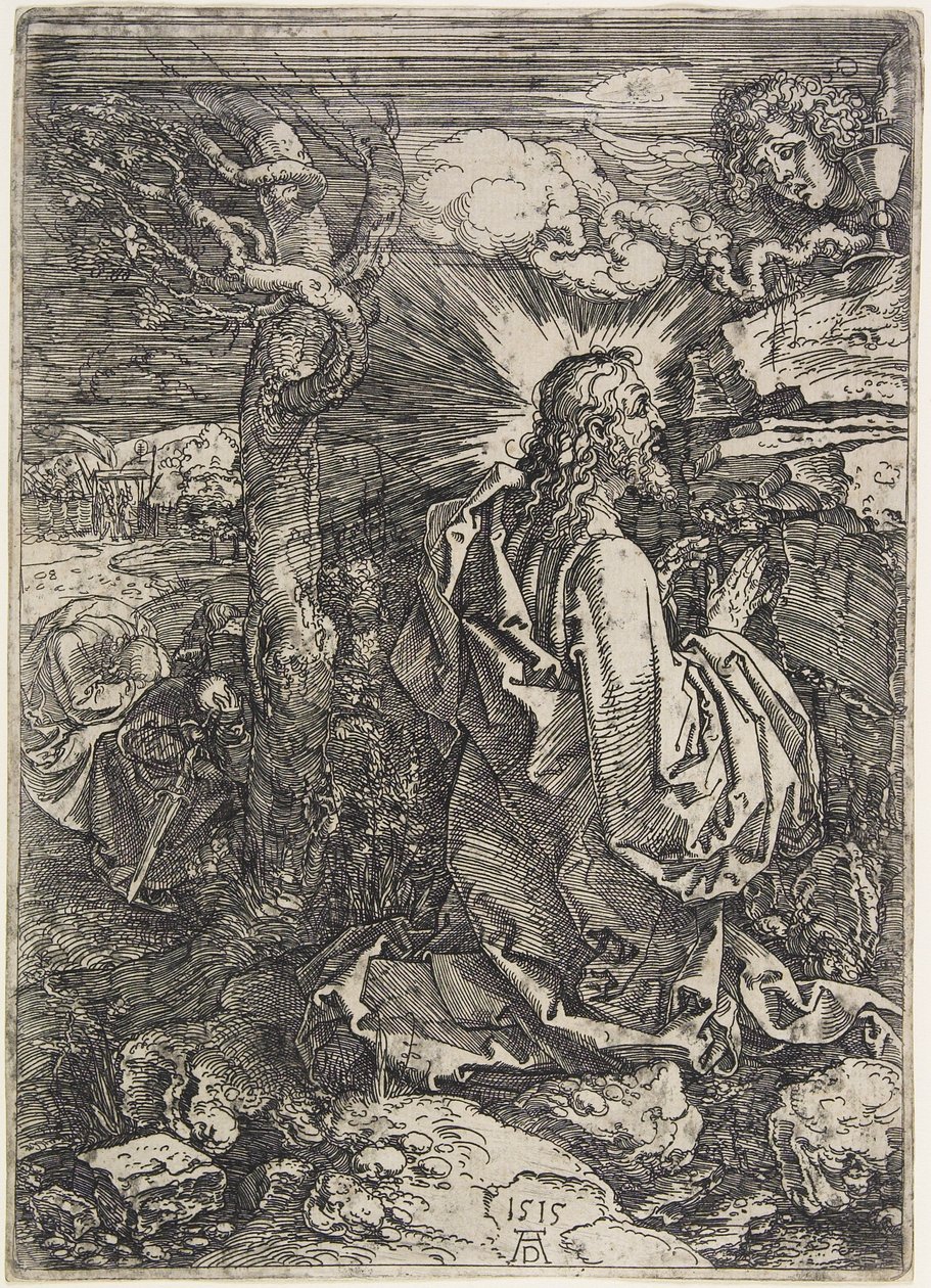 Christus am Ölberg, 1515 von Albrecht Dürer