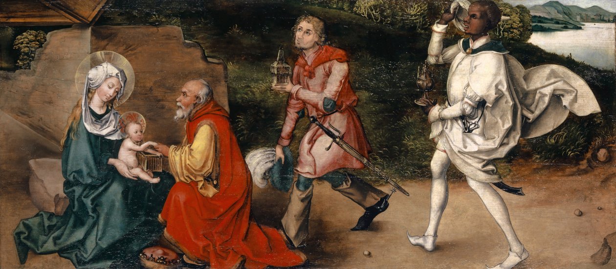 Anbetung der Könige, ca. 1492-94 von Albrecht (attr. to) Durer or Duerer