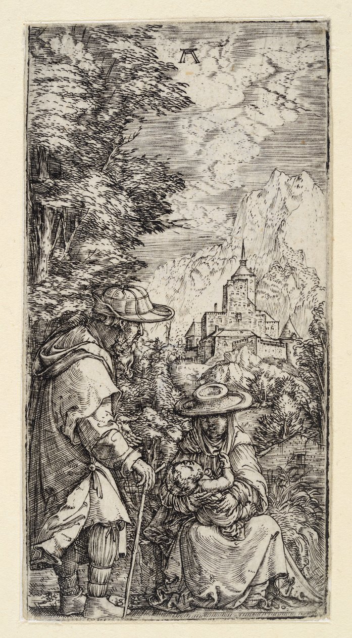 Die Ruhe auf der Flucht nach Ägypten von Albrecht Altdorfer