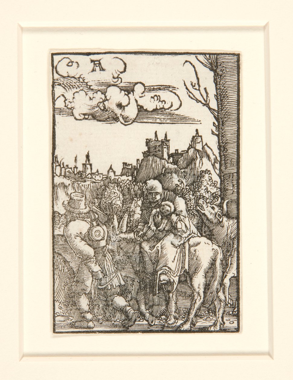 Flucht nach Ägypten, aus dem Fall und der Erlösung des Menschen von Albrecht Altdorfer