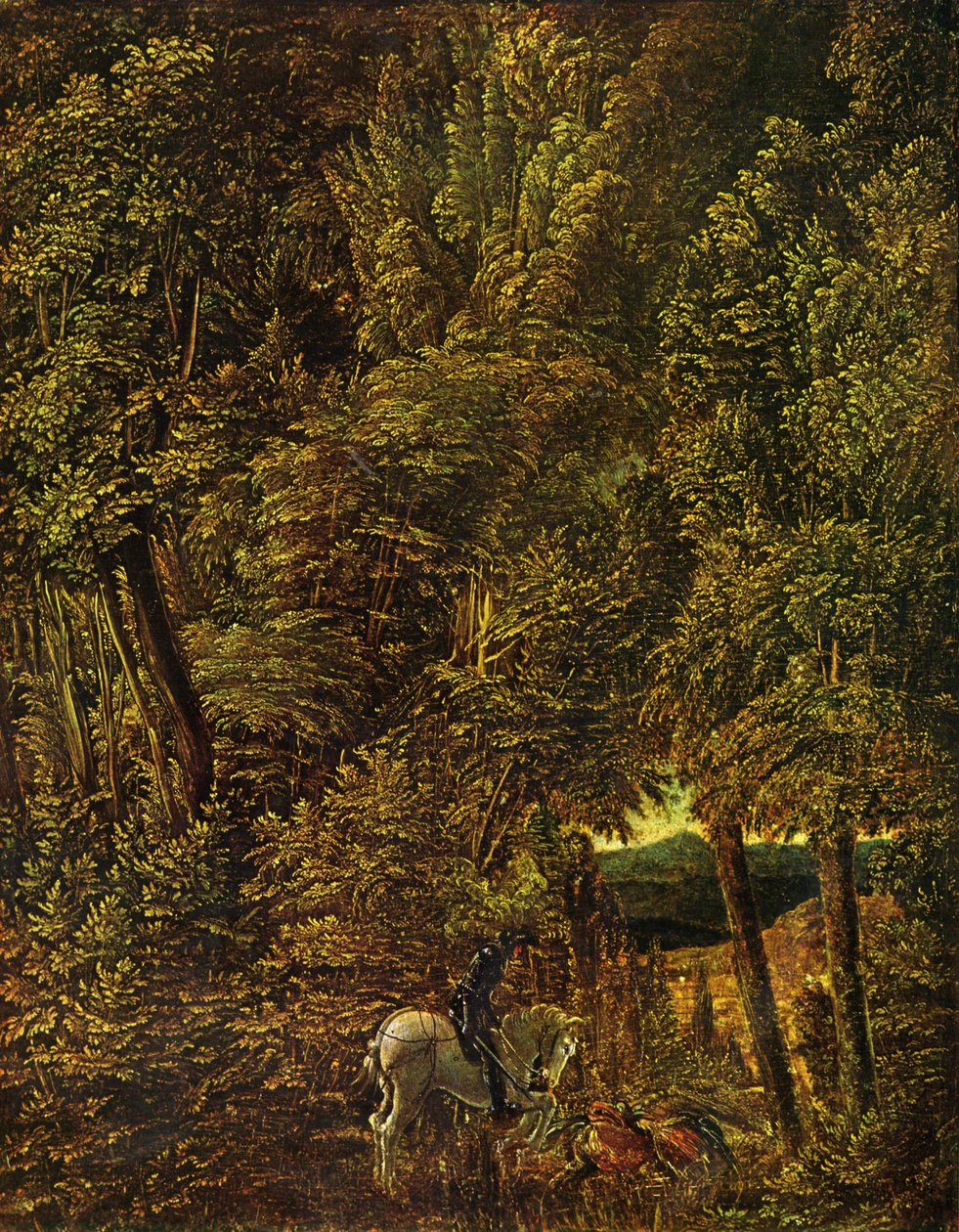 Drachenkampf des hl. Georg von Albrecht Altdorfer