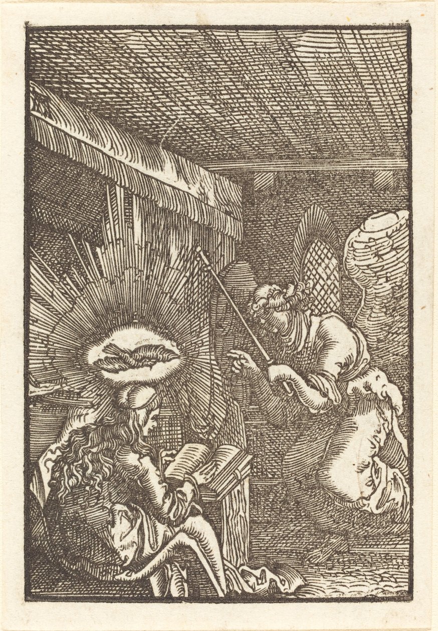 Die Verkündigung von Albrecht Altdorfer