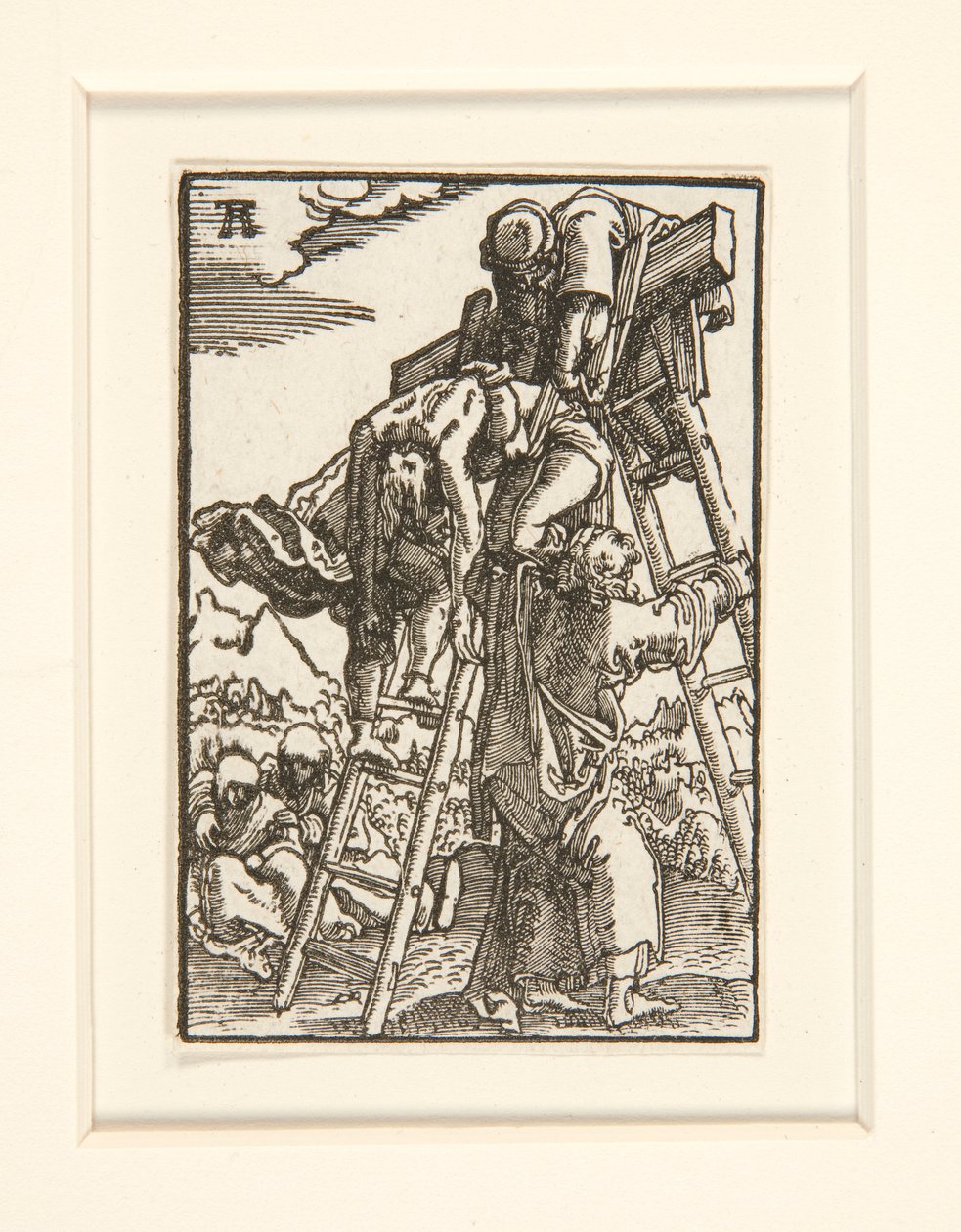 Die Kreuzabnahme, aus der Serie Der Fall und die Erlösung des Menschen von Albrecht Altdorfer