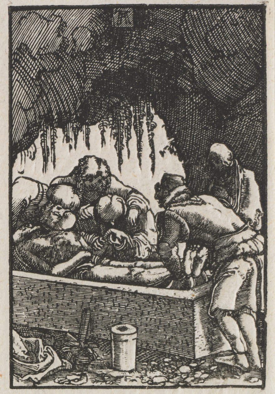 Der Fall und die Erlösung des Menschen: Die Beerdigung Christi von Albrecht Altdorfer